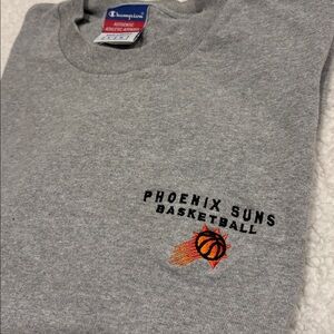 Champion Gray Phoenix Suns Crewneck
